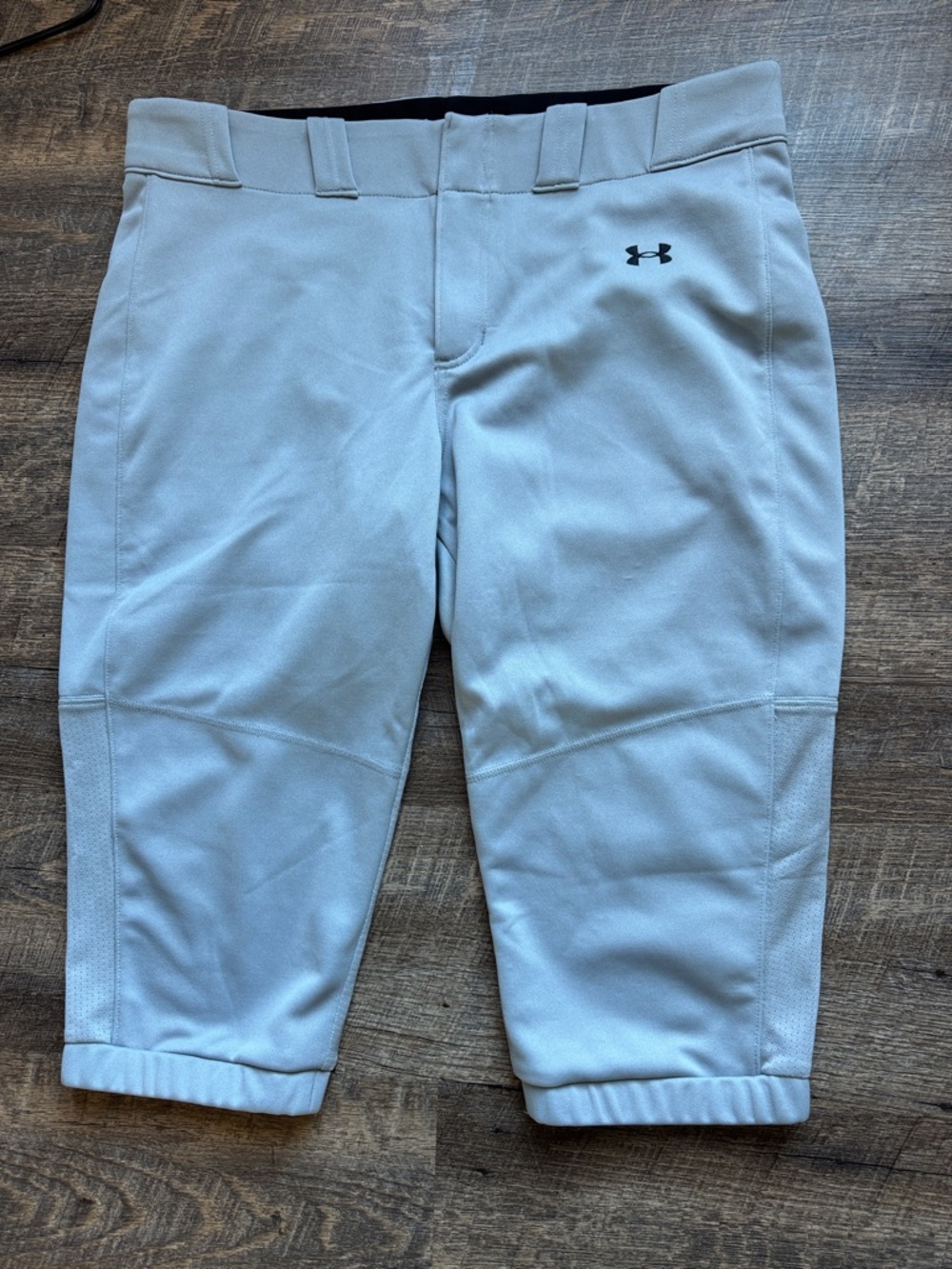 Under Armour Light Gray Women's Softball Pants size XL